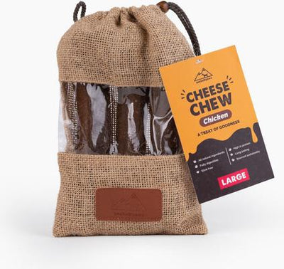 Large Chicken Cheese Dog Chew Treat, 13-oz bag