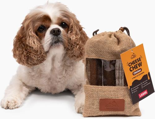 Large Chicken Cheese Dog Chew Treat, 13-oz bag