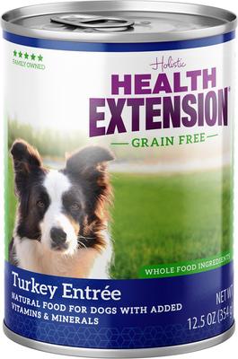 Comida enlatada para perros Turkey Entree, lata de 12.5 oz, 12 unidades