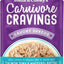 Carnivore Cravings Chicken & Tuna Flavored Shredded Wet Cat Food, 2.8-oz pouch, case of 24