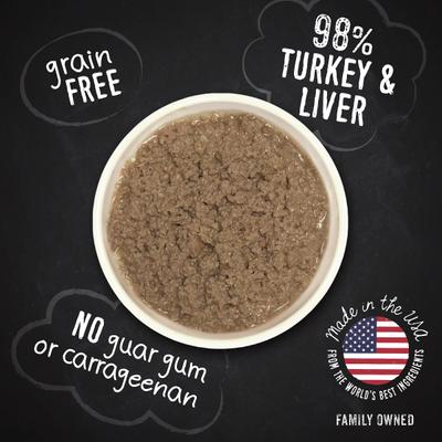 98% Turkey & Liver Formula Grain-Free Canned Cat Food, 5.5-oz, case of 24