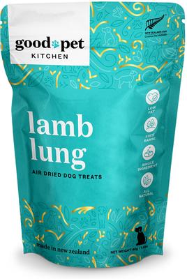 Lamb Lung Air Dried Dog Treat, 1.4-oz bag