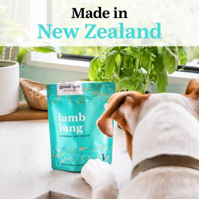 Lamb Lung Air Dried Dog Treat, 1.4-oz bag