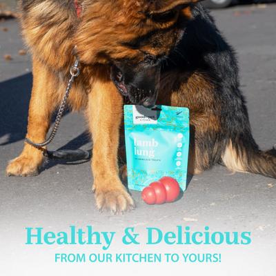 Lamb Lung Air Dried Dog Treat, 1.4-oz bag