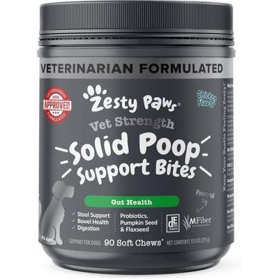 Vet Strength Out Health, Soporte Digestivo y Riñones, sabor Pollo, Perros. 90 chews.