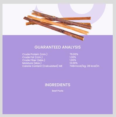 No Stink! Free Ranger Bully Stix Dog Chews, 12-in, 5 pack