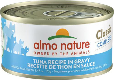 Classic Complete Grain-Free Tuna Recipe in Gravy Cat Food, 2.47-oz, case of 12