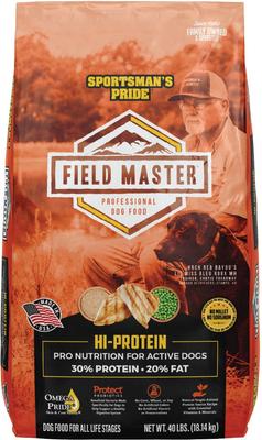 Field Master 30/20 High-Protein Dry Dog Food, 40-lb bag