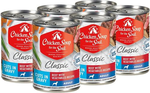 Classic Cuts in Gravy Turkey & Sweet Potato Recipe Adult Dog Food, 13-oz can, case of 12