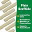 Plain Rawhide Medium Dog Chews, 7 count