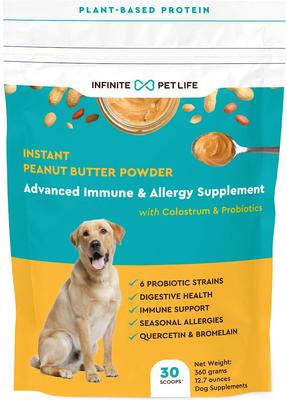 Advanced Immune & Allergy Powder Supplement for Dogs, 30 servings