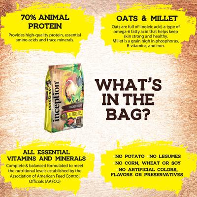 Chicken Recipe Dry Dog Food, 4-lb bag