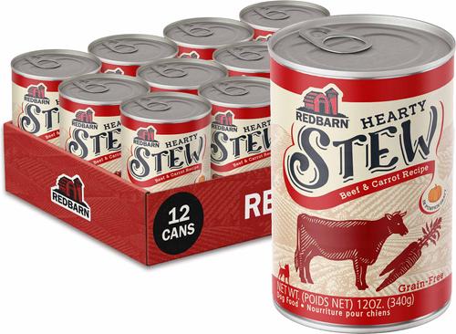 Grain-Free Lamb & Vegetable Stew Wet Dog Food, 12-oz can, case of 12