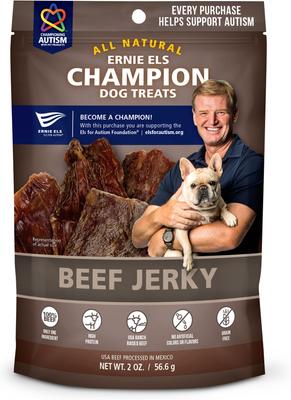 Beef Jerky Dog Treats, 2-oz bag