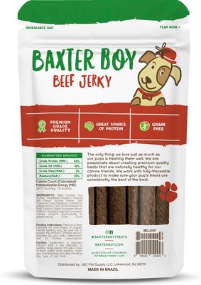Bully Grain-Free Jerky Dog Treats, 8-oz bag