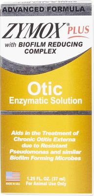 Plus Advanced Formula Otic Dog & Cat Ear Infection Solution, 1.25-fl oz bottle