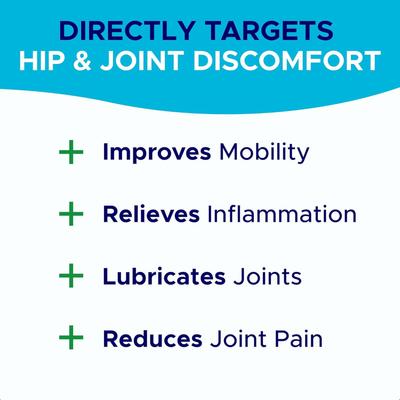 Glucosamine Hip & Joint Chicken Flavored Soft Chew Supplement for Dogs, 120 count