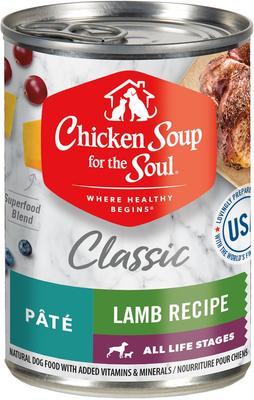 Classic Whitefish & Salmon Recipe Pate Wet Dog Food, 13-oz can, case of 12