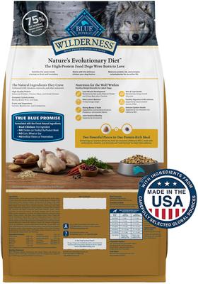 Wilderness Chicken Recipe High-Protein Healthy Weight Adult Dry Dog Food, 28-lb bag