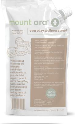 Golosinas de mantequilla de maní para perros Everyday Wellness, 8 oz, caja de 2