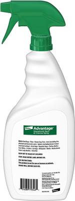 Bundle: Advantage II Topical & Home & Yard Flea & Tick Spray for Cats + Household Spot & Crevice Spray
