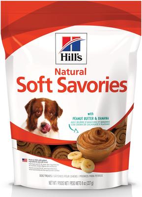 Natural Soft Savories with Chicken & Yogurt Dog Treats, 8-oz bag