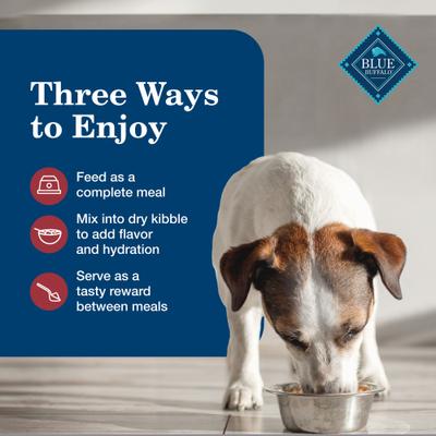 Comida húmeda enlatada para perros mayores Homestyle Recipe con ingredientes naturales, cena de carne y verduras de la huerta, lata de 12.5 oz, 12 unidades