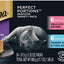 Perfect Portions Grain-Free Pate Signature Seafood Entree Adult Wet Cat Food Trays, 2.6-oz, case of 24