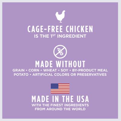 Original Real Chicken Recipe Grain-Free Kitten Dry Cat Food, 4.5-lb bag