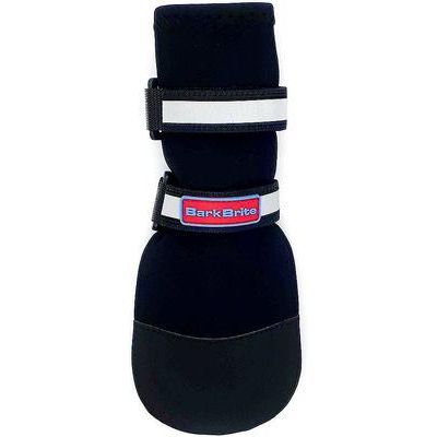 Paquete: Kit de inicio para la protección de patas en invierno: Safe Paw Ice Melt, bálsamo para patas Natural Dog Company, botas para perros Bark Brite (grandes)