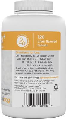 maxxiflex+ Dog Joint Supplement, 120 tablets