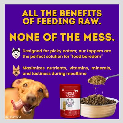 Rabbit Protein Pack Grain-Free Freeze-Dried Dog Food Topper, 3.5-oz bag