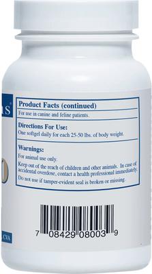 CoQ10 30 Softgels Heart Supplement for Cats & Dogs, 30 count