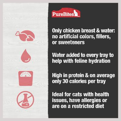 Mixers 100% Chicken Breast in Water Cat Food Topping, 1.76-oz tray, case of 12