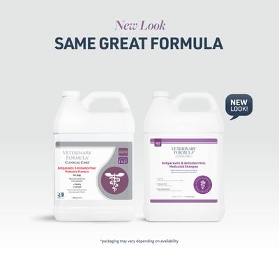 Antiparasitic & Antiseborrheic Medicated Shampoo, 1-gal bottle