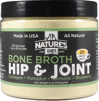 Hip & Joint Bone Broth Dry Dog & Cat Food Topping, 6-oz jar