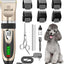 Cordless 2-Speed Pet Hair Grooming Clipper, Gold