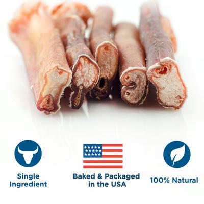 6-in Thick Bully Sticks Dog Treats, 5 count