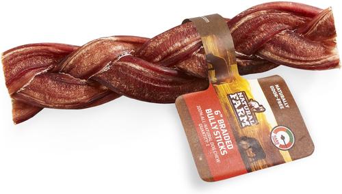 Braided Beef 6-in Bully Sticks Dog Treats, 1 count