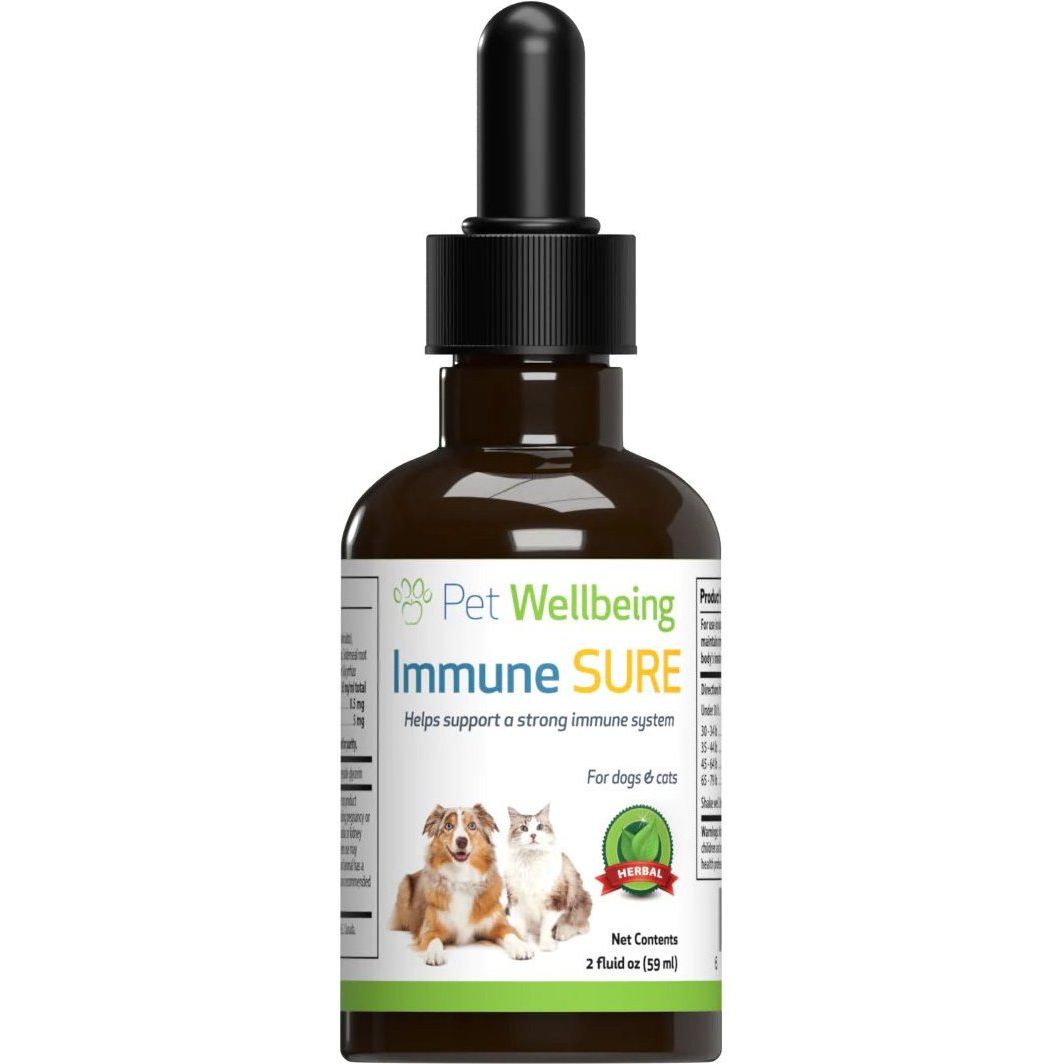 Immune SURE Liquid Immune Support Supplement for Dogs. 60 ml. - Pet Wellbeing