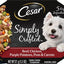 Simply Crafted Beef, Chicken, Purple Potatoes, Peas & Carrots Adult Wet Dog Food Topper, 1.3-oz, case of 10