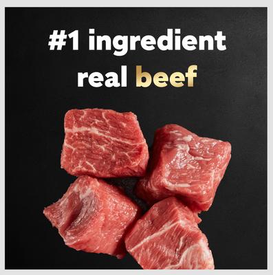 Simply Crafted Beef, Chicken, Purple Potatoes, Peas & Carrots Adult Wet Dog Food Topper, 1.3-oz, case of 10