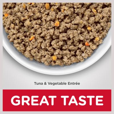 Adult Sensitive Stomach & Sensitive Skin Tuna & Vegetable Entree Wet Cat Food, 2.9-oz can, 24 count