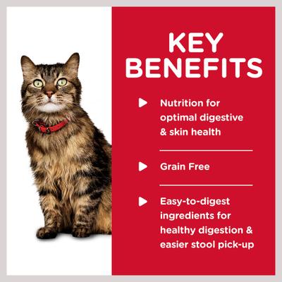 Adult Sensitive Stomach & Sensitive Skin Tuna & Vegetable Entree Wet Cat Food, 2.9-oz can, 24 count