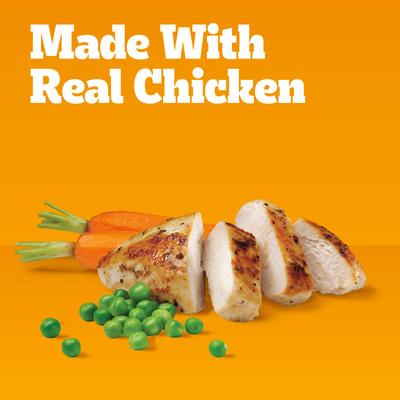 Tender Bites in Gravy, Chicken & Vegetable Flavor Adult Canned Wet Dog Food, 13.2-oz can, case of 12