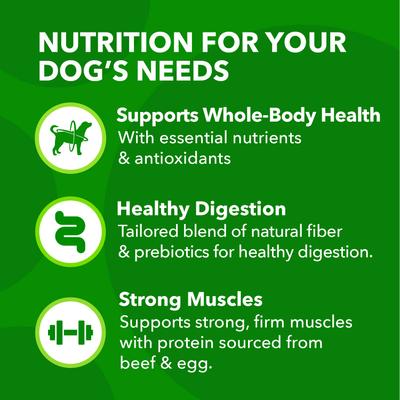 Proactive Health Minichunks Adult Beef & Rice Recipe Dry Dog Food, 7-lb bag