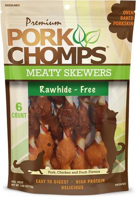 5-in Meaty Skewers Chew Dog Treats, 6 count