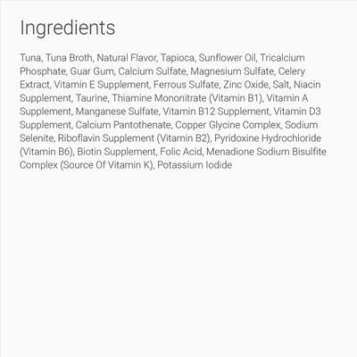 Comida enlatada para gatos Osopure con atún en salsa, sin cereales, 3 oz, caja de 24