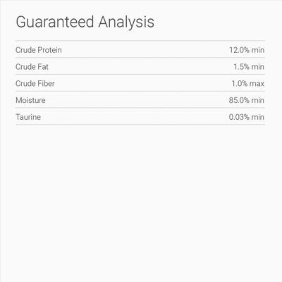 Comida enlatada para gatos Osopure con atún en salsa, sin cereales, 3 oz, caja de 24