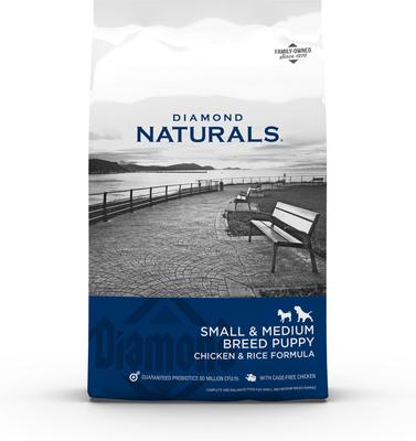 Naturals Small & Medium Breed Puppy Formula Dry Dog Food, 40-lb bag